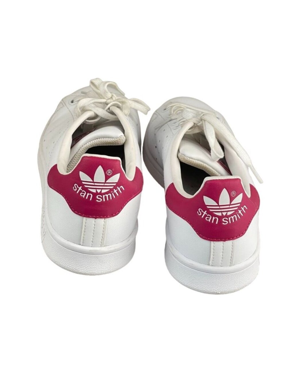 Adidas Stan Smith Ortholite Unisex White/Red Sneakers Size US 7M 8.5W - Picture 4 of 13